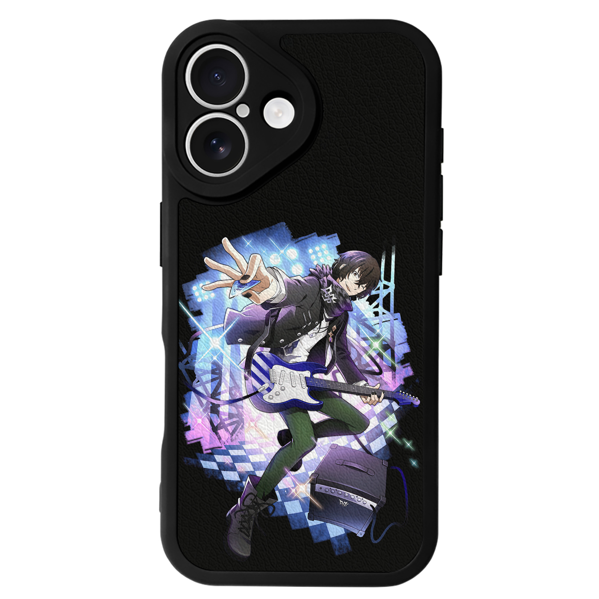 （画像用） 文豪ストレイドッグス Bungo Stray Dogs 【iPhone 16シリーズ対応】シリコンスマホケース（レザー調） 材質：シリコン